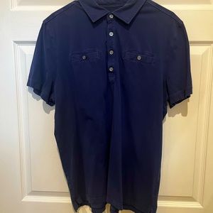 Mens Banana Republic polo. Navy Blue. Size XL